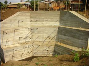 Pose des poutres IPE pour  tablier